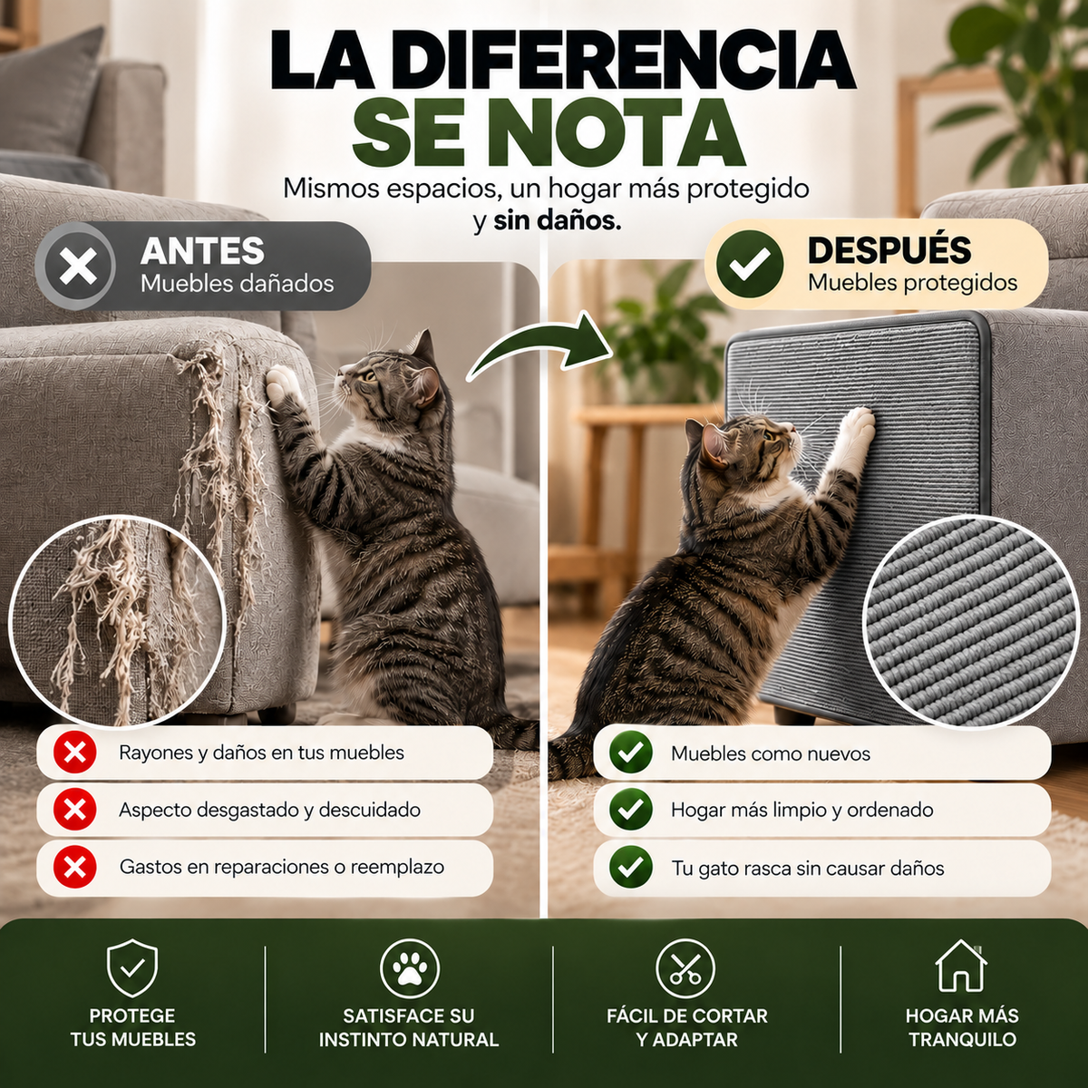 Clawzy™|Su instinto tiene un nuevo lugar 30 x 100