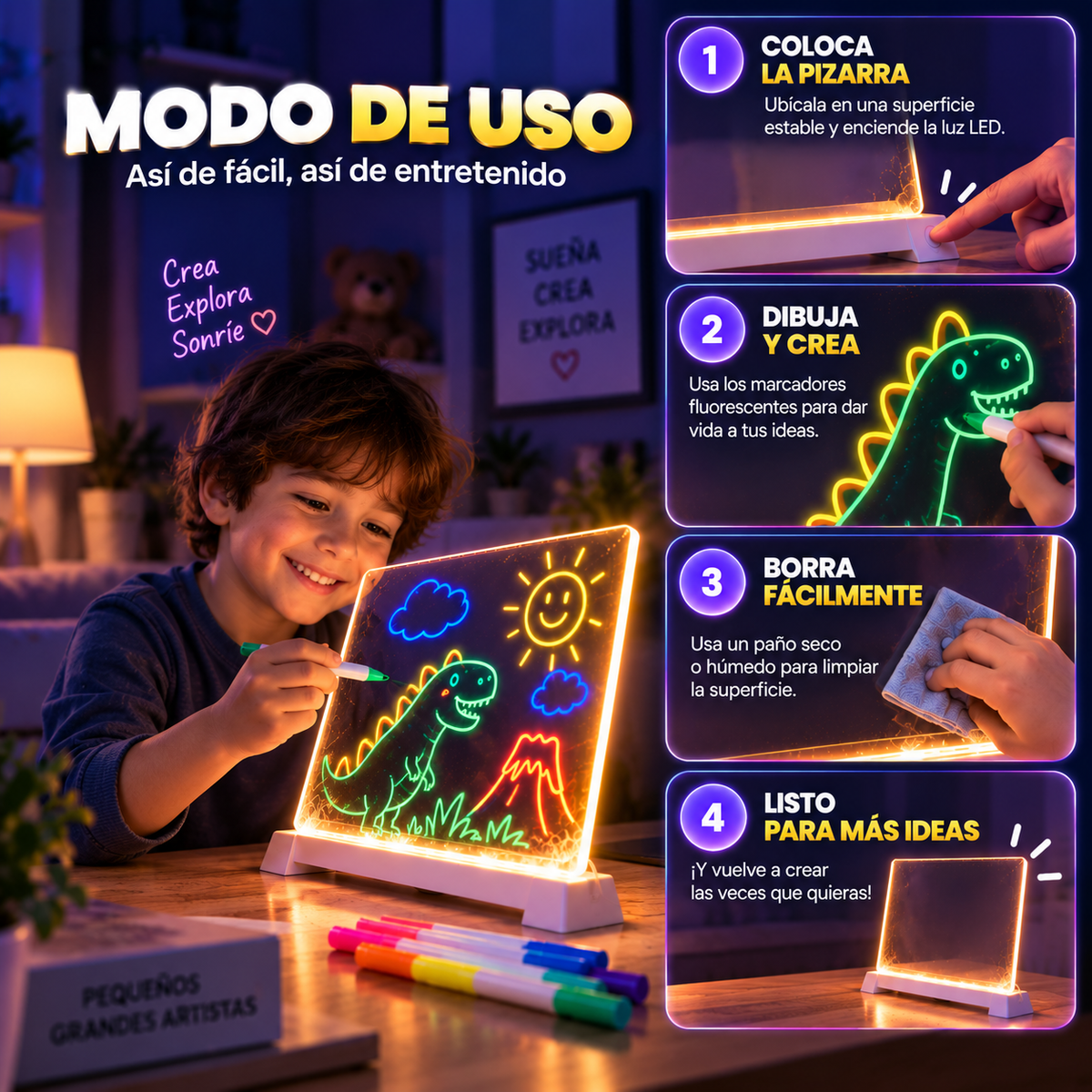LumiDraw™|El regalo que ilumina su imaginación