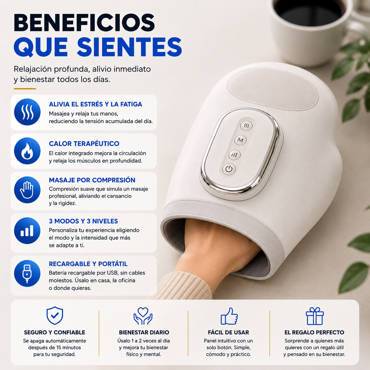 HandPulse™|El descanso que tus manos merecen