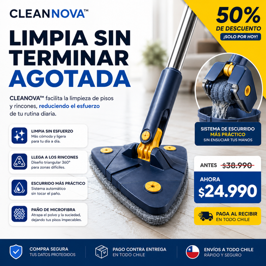 CleaNova™|Llega a lugares donde otros no pueden
