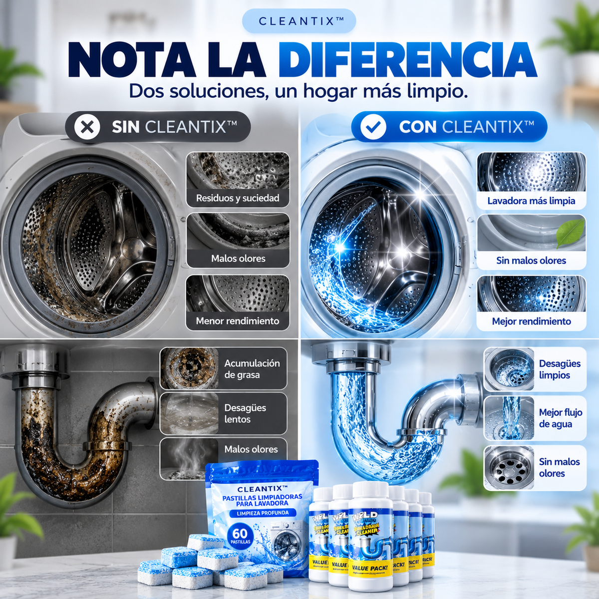 CLEANTIX™| TU HOGAR TIENE UN LADO QUE ESTAS OLVIDANDO