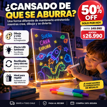 LumiDraw™|El regalo que ilumina su imaginación