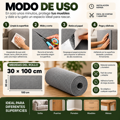 Clawzy™|Su instinto tiene un nuevo lugar 30 x 100