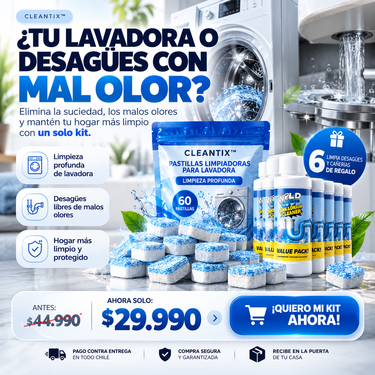CLEANTIX™| TU HOGAR TIENE UN LADO QUE ESTAS OLVIDANDO